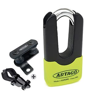 Artago 69X5 Pack Antivol Disque Haute Sécurité + Support pour Ducati Monster Diavel, Homologué SRA, Sold Secure Gold, ART4 - Publicité