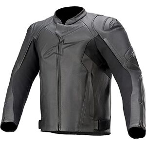 Alpinestars Faster V2 Veste en Cuir Noir Vêtement de Moto, 52 Homme - Publicité