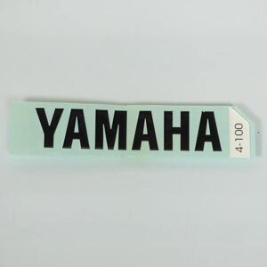 ORIGINE Autocollant Stickers Yamaha Noir 98x22mm pour Moto Yamaha 125 DT 2002 99244-001 - Publicité