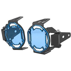 KIMISS Protection antibrouillard moto, Protection Antibrouillard de Moto, Housse de Protection de Lampe à LED Adaptée pour R1200GS/R1250GS Adventure LC Etc.(bleu) - Publicité