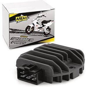 Area1 Régulateur de tension redresseur compatible avec Peugeot Jetforce 50 TSDI, Elystar, Looxor/Yamaha YZF R 125, YBR 125, Yamaha X-Max 125i, 250i, Yamaha Majesty 125 150 180, Cygnus XC 125, BWS 125 - Publicité