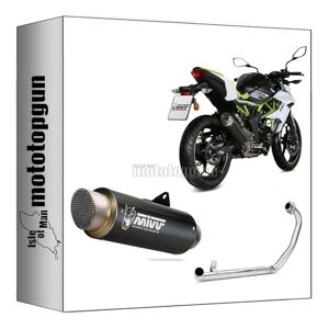 MOTOTOPGUN mivv ligne complete homologue nocat gp-pro acier noir compatible avec kawasaki z125 z-125 2019 2020 2021 2022 - Publicité