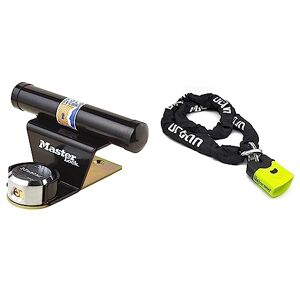 Master Lock 1488EURDAT Protector pour Porte de Garage Basculante avec Serrure à Clé, Noir & urban U4K170 Antivol Moto Chaîne Cimenté, Niveau 11, ø10, Autre, 170cm - Publicité