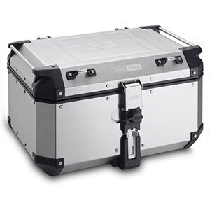 Givi Trekker Outback 58 Aluminium Top Case (Silver/black) - Publicité