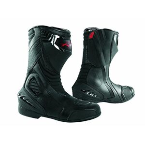 A-pro Bottes Motard Moto Cuir Piste Touring Homme Sport Chaussures Honda noir 43 - Publicité