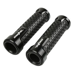 YIEBA Poignées de Guidon de Moto universelles 7/8"22 mm, pour Duke125 2011-2023 Duke 200 RC125 2013-2019 RC 200 RC390 2014-2019 690 Duke 2008-2014 690 Duke R 2010-2014 (Noir) - Publicité