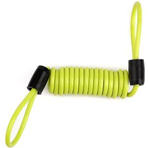 YJS Antivols de Frein à Disque Cable de Rappel Verrouillage du Disque D'alarme Cha?ne de sécurité Spring Coil Wire SPC001 (Yellow) - Publicité