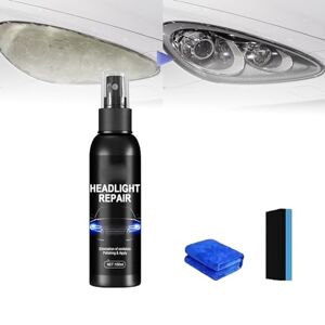 Goniome Rejuvenation & Scratch Removal Spray For Car Headlight, Car Scratch Repair Spray, Powerful Advance Headlight Restoration Kit,Car Headlight Scratch Restoring Fluid (100ML, 1 PCS) - Publicité