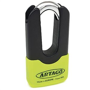 Artago 69X Antivol Moto Disque, Haut de Gamme Double Verrouillage ø14, Homologué SRA, Sold Secure Gold, ART4 - Publicité