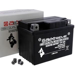 2EXTREME Batterie 12V 5Ah SLA4L-BS, batterie scellée et préchargée sans entretien pour scooter compatible avec APRILIA SR 50, Mojito Custom, CPI Aragon, Oliver, EXPLORER Spin GE, Race GT 50ccm - Publicité