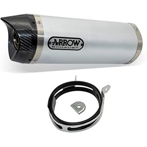 Arrow Silencieux Street Thunder en aluminium, embout carbone  avec ABE - Publicité