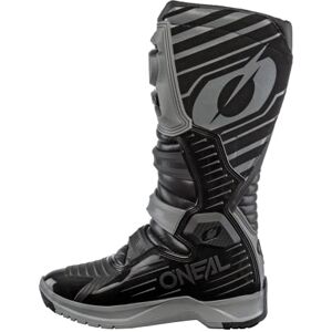 O'NEAL   bottes de motocross   Enduro Motocross   semelle antidérapante pour une adhérence maximale, partie du talon ergonomique, doublure perforée   bottes RMX   adulte   noir-gris   taille 42 - Publicité