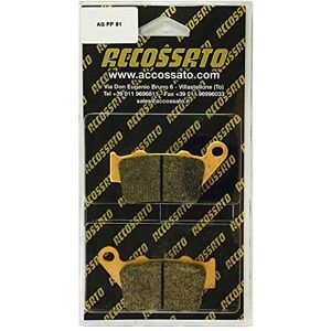 ACCOSSATO agpp91stmx-p83420 Plaquette de Frein, noir, taille unique - Publicité