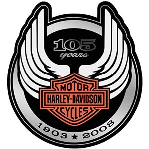 SUPER FABRIQUE Stickers rétro réfléchissant pour Casque de Moto Harley Davidson 105 Ans - Publicité