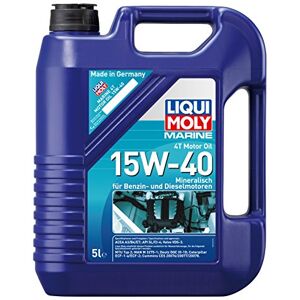 Liqui Moly Marine 4T Motor Oil 15W-40, 5 L, Huile de moteur minéral de démarrage, SKU: 25016 - Publicité