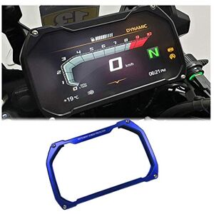 allroundsupplier pour BMW R1200GS R1250GS R1250RS F850GS F750GS F900XR F900R S1000RR S1000XR mètre Couvercle de Protection d'écran de Cadre de Moto (Bleu) - Publicité