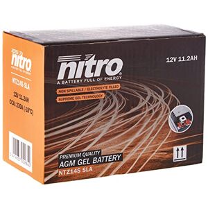 NITRO YTZ14S -N- Batterie Moto AGM Fermé - Publicité