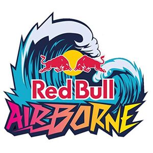 SUPER FABRIQUE Stickers rétro réfléchissant pour Casque Red Bull Airborne - Publicité