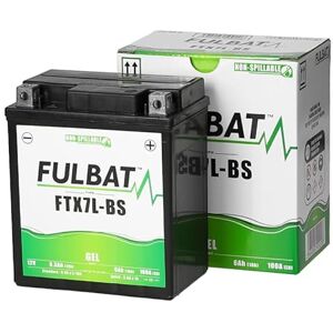 Fulbat Batterie Motocyclette  SLA GEL FTX7L-BS GEL 12 V 6.3 AH - Publicité