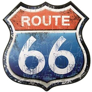 SUPER FABRIQUE Stickers rétro réfléchissant pour Casque Route 66 - Publicité