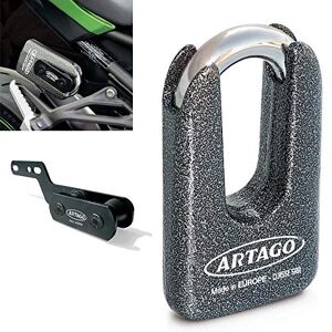 Artago 69T3 Pack Antivol Disque Haute Sécurité + Support pour Kawasaki Z900, Homologué SRA, Sold Secure Gold, ART4 - Publicité