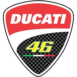 SUPER FABRIQUE Stickers rétro réfléchissant pour Casque Ducati 46 - Publicité