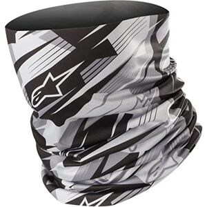 Alpinestars Blurred Neck Tube Mens Neck Gaiter One Size Black Anthracite - Publicité