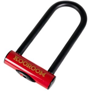 KOOROOM Antivol KOOROOM U 85X190 Noir/Rouge