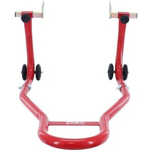 1Tek Tools Bequille renforcee acier rouge moto avant et arriere