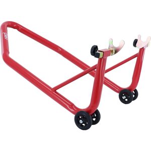 1Tek Tools Bequille de stand monobloc leve moto arriere universel rouge