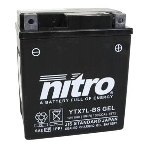 Batterie Nitro 12V 6Ah YTX7L-BS Gel - Publicité