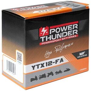 Batterie Power Thunder YTX12-FA 12V 10 Ah prete a l?emploi