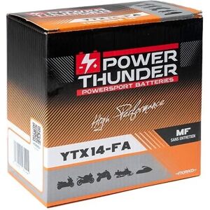 Batterie Power Thunder YTX14-FA 12V 12 Ah prete a l?emploi