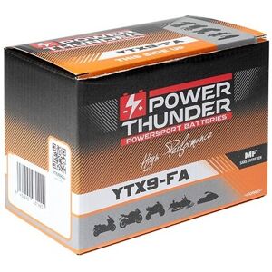 Batterie Power Thunder YTX9-FA 12V 8 Ah prete a l?emploi