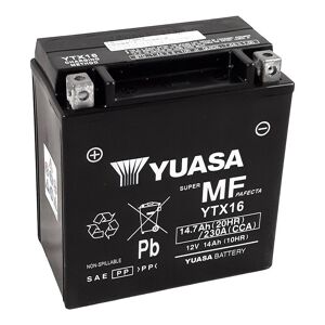 Yuasa Batterie Yuasa YTX16-BS - SLA AGM12V 14,7 Ah prête à l’emploi