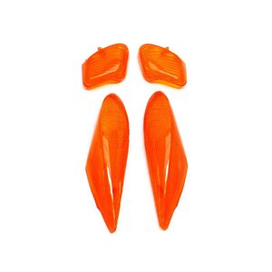 Teknix Cabochons clignotant Orange adaptable pour Booster Next Rocket < 1998