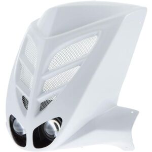 Face avant BCD X-treme homologuee MBK stunt- Blanc