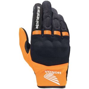 Gants moto Alpinestars Honda Copper noir/orange- L orange L male