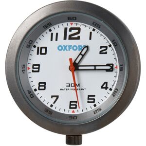 Horloge Oxford Anaclock titane inox étanche avec support - Publicité