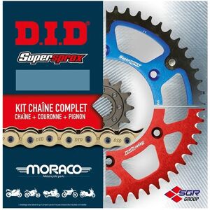 DID Kit chaîne DID type VX3 fermeture par rivet pour Honda CBF 1000 F 06-