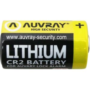 Pile Auvray antivol CR2 3V au Lithium - Publicité