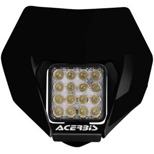 Plaque phare Led Acerbis VSL Noir (optique adaptable)