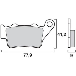 Plaquettes de Frein Brembo Off-Road TT - Carbone Ceramique - 07BB02TT