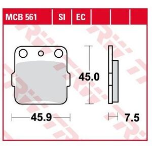 TRW Plaquettes de Frein TRW - Organique - MCB561EC