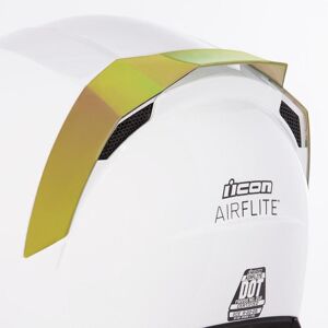 Spoiler arrière Icon pour casque Airflite or - Publicité