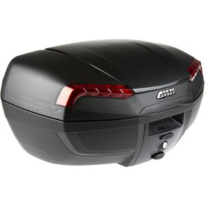 Top case Givi Monolock® E46 Riviera 46 Litres noir/catadioptres rouge - Publicité