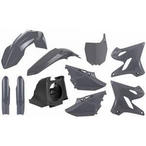 Kit plastique complet Polisport Restyle Yamaha 125 YZ 02-21 gris nard