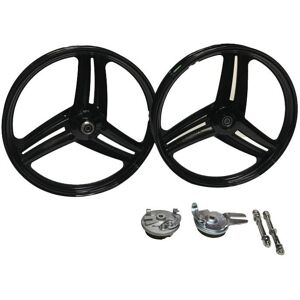 1Tek Origine Jantes pour Peugeot 103 SP/MVL 17” noires type Grimeca (paire)