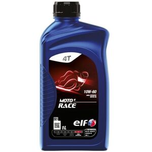 Huile moteur 4T ELF Moto 4 Race  100 % Synthese 10W60 1l