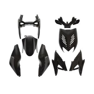 1Tek Origine Kit carrosserie 8 pièces noir brillant adaptable Nitro/Aerox